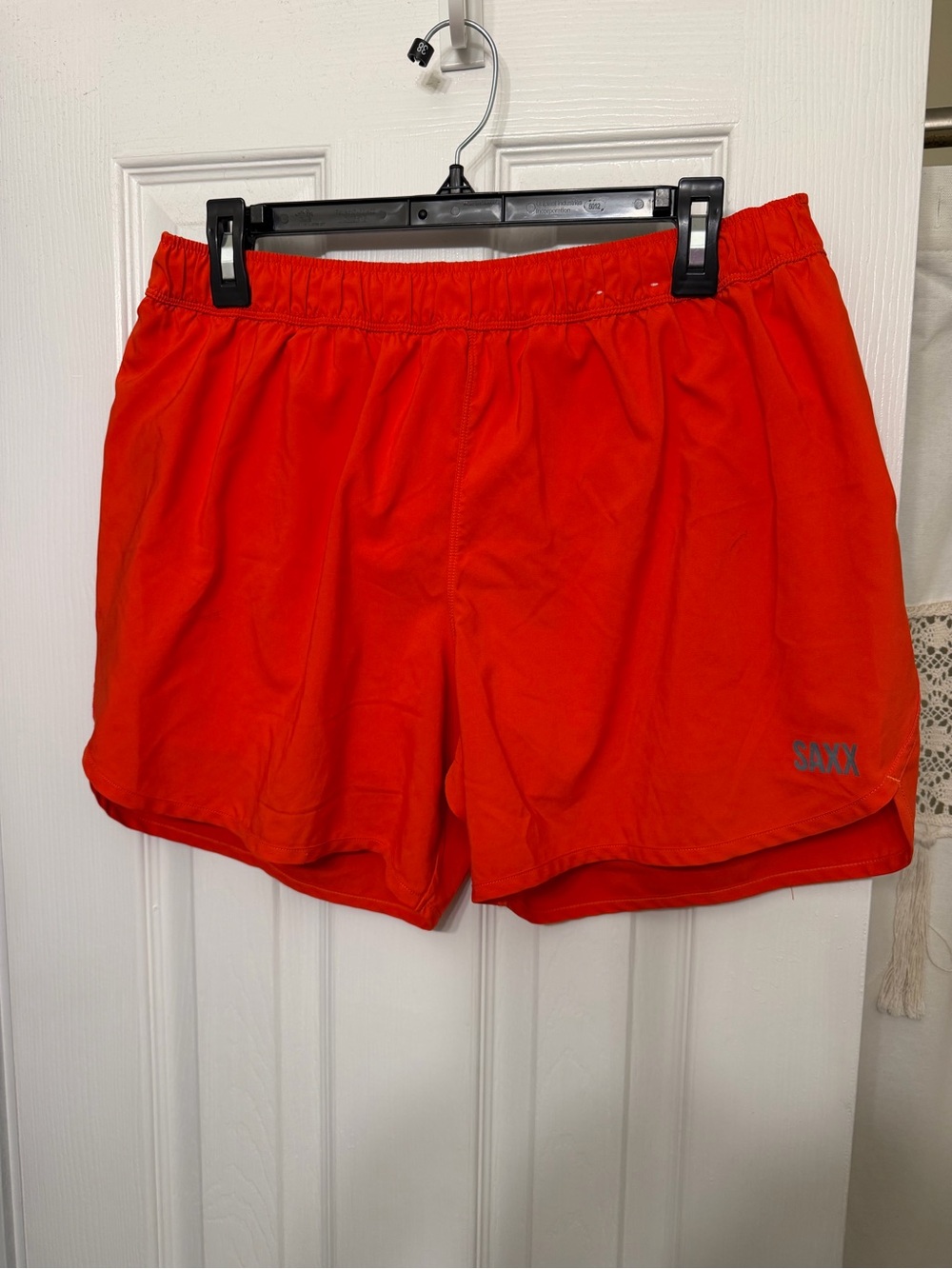 Saxx Bright Red Men’s Athletic Shorts
